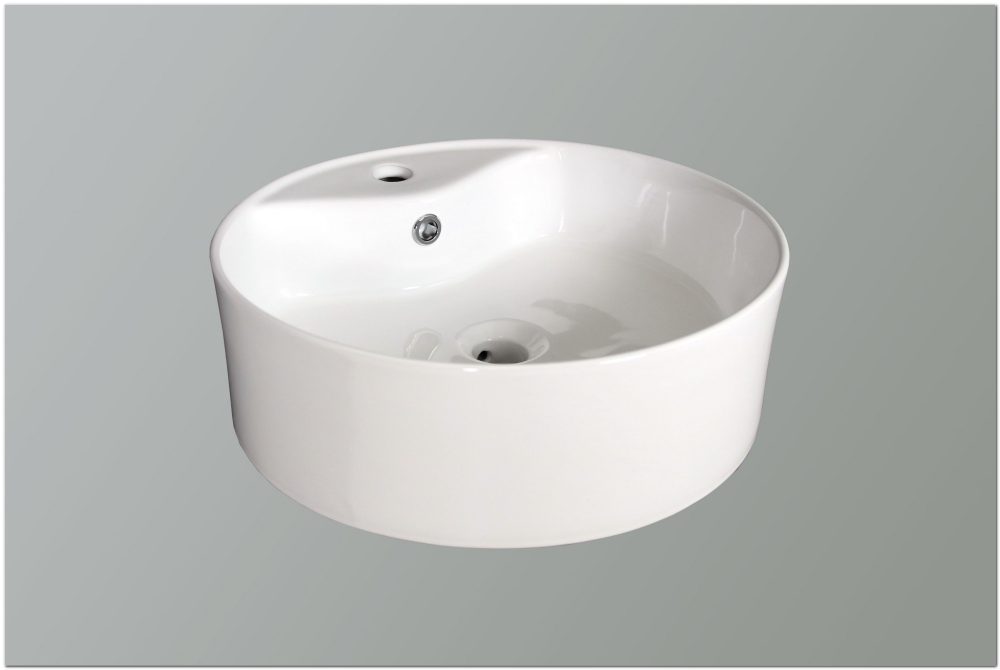 NAOMI NADGRADNI KERAMIČKI UMIVAONIK 465x465x140 mm - Slika 2