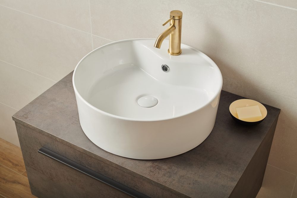 NAOMI NADGRADNI KERAMIČKI UMIVAONIK 465x465x140 mm - Slika 5