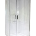 TK BIELSA 80 POLUKRUŽNA TUŠ KABINA 80x80x185 cm