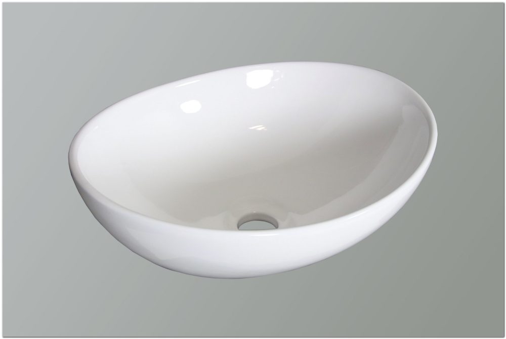 HAILEY NADGRADNI KERAMIČKI UMIVAONIK 410x330x140 mm - Slika 2