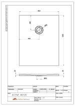 ACTIVE 80120 TUŠ KADA 800x1200 mm - Slika 2