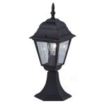 PODNA LANTERNA S5 BLACK 4 GLASS 60W H40