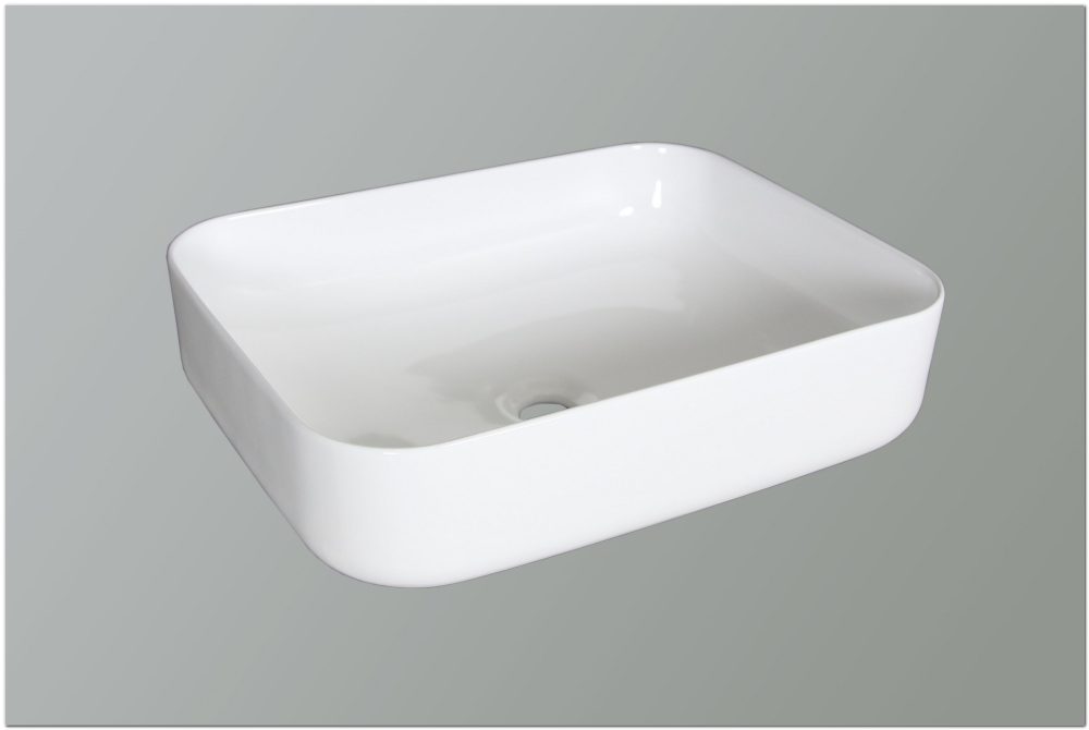 GIANNA NADGRADNI KERAMIČKI UMIVAONIK 500x390x130 mm - Slika 2