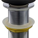 PILETA ZA UMIVAONIK BEZ PRELJEVA 5/4 CRNA