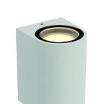 VANJSKA ZIDNA SVJETILJKA WHITE ALUM. MILAN GU10 UP/DOWN IP54