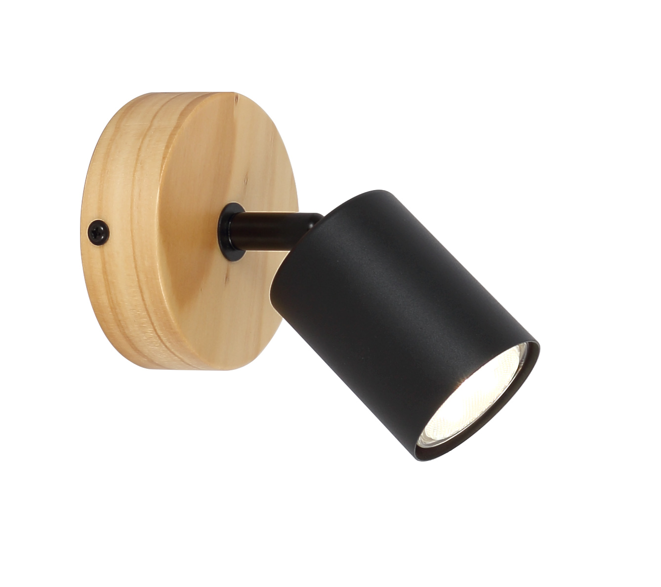 10368-1-1.jpg SPOT SVJETILJKA LEONARDO 1 WOOD - Slika 1