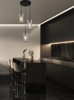 VISEĆA SVJETILJKA AMOR GRAY 3xE27 - Slika 2