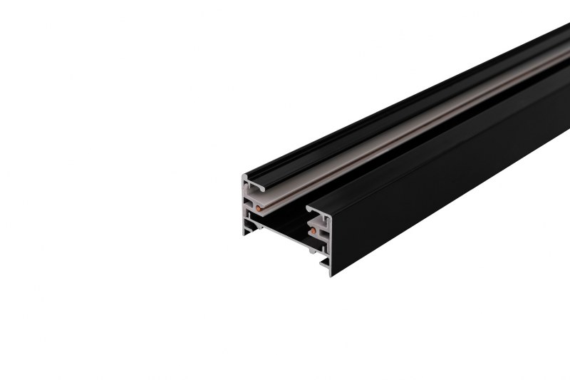 10570-1.jpg VODILICA ZA TRAČNE SPOT SVJETILJKA SVJETILJKE 1M CRNA 220-240V 6A - Slika 1