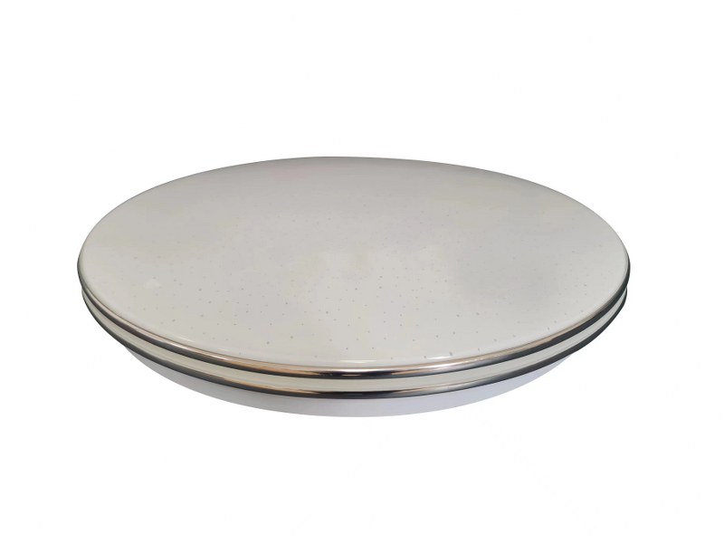 10631-1.jpg LED STROPNA SVJETILJKA SKY CARLA PVC D290 15W 1700 lm 4000K IP20 2 SILVER RINGS - Slika 1