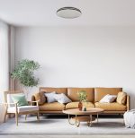 LED STROPNA SVJETILJKA SKY CARLA PVC D380 24W 1440 lm 4000K IP20 2 BLACK RINGS - Slika 2