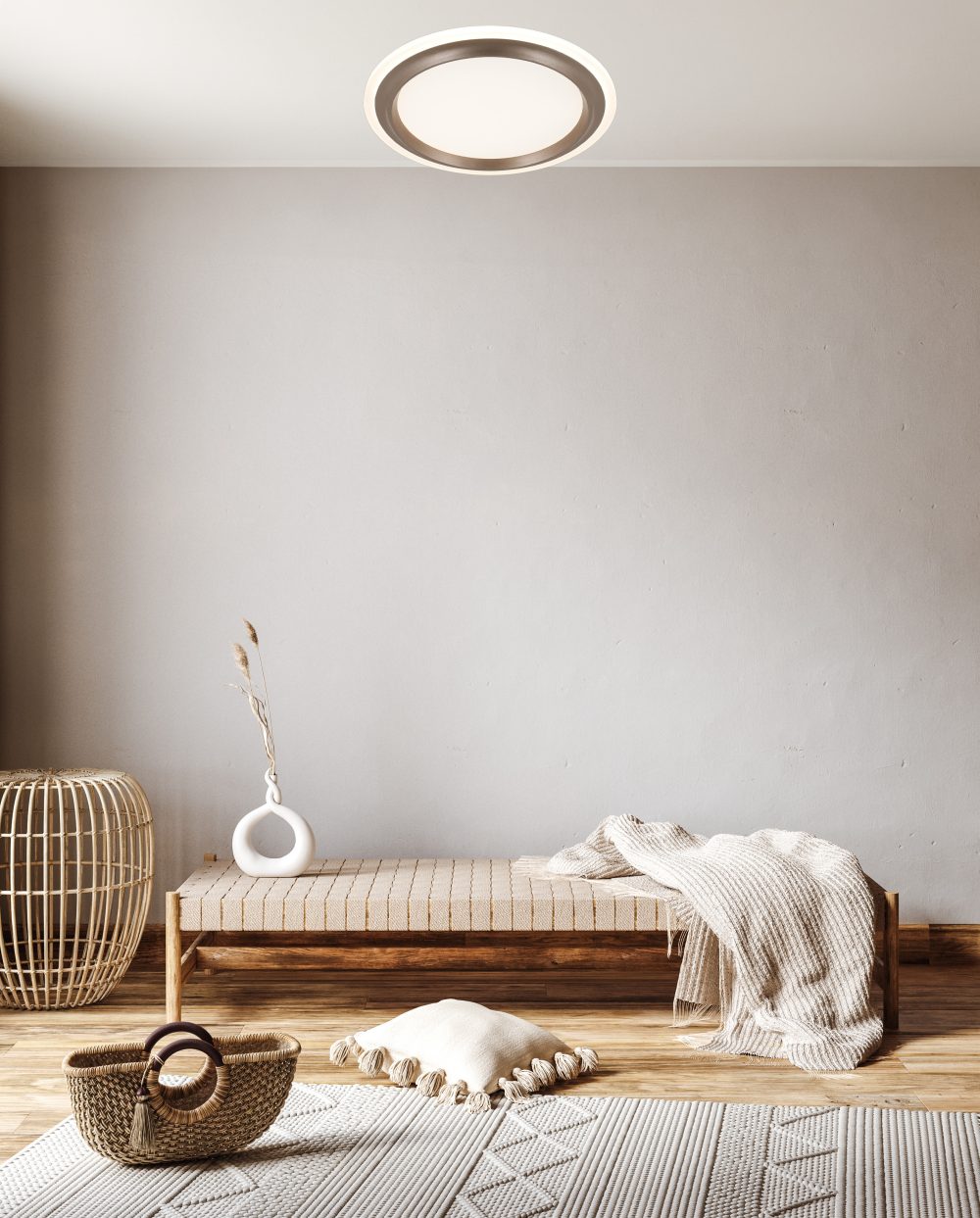 LED STROPNA SVJETILJKA VALENCIA D500 48W 3380 lm 4000K IP20 BRUSHED GOLD - Slika 2