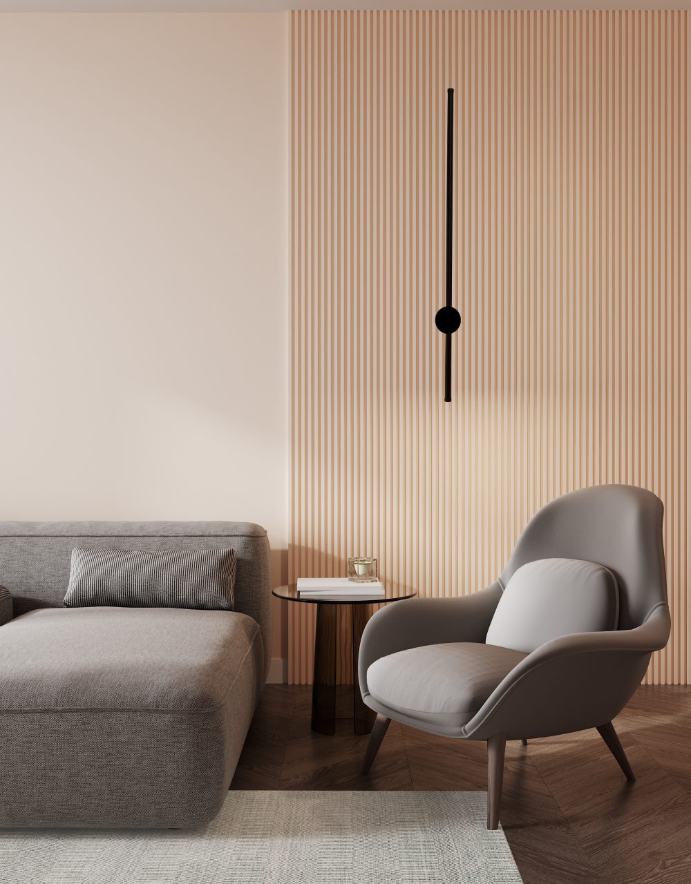 LED ZIDNA SVJETILJKA PETULA 16W 720 lm 4000K IP20 BLACK - Slika 2