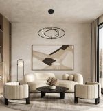 LED VISEĆA SVJETILJKA ORION BLACK D590 27W 1558 lm 4000K IP20 - Slika 2