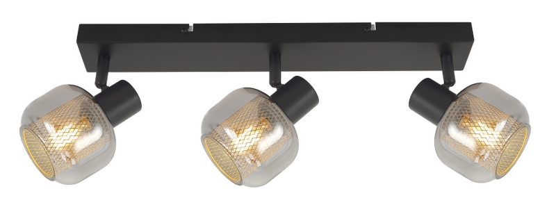 10873-1-1.jpg SPOT SVJETILJKA AMELIA GREY+ GOLD 3x E14 8W - Slika 1