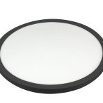 LED STROPNA SVJETILJKA MAYA D293 24W 2690lm 3000/4000/6500K IP54 BLACK PP