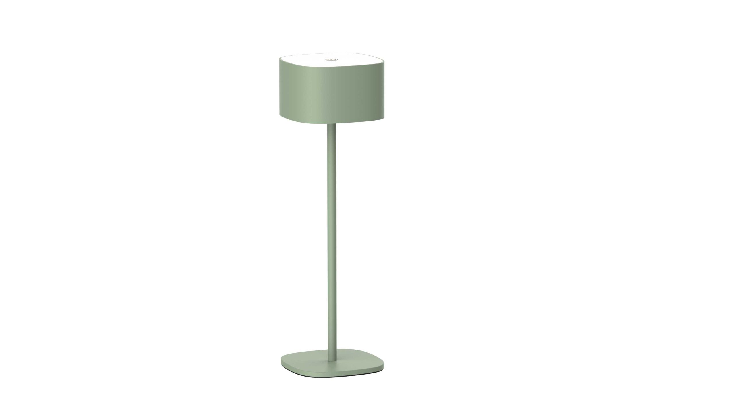 10896-1.jpg LED TABLE RECHARGEABLE LIGHT LUCY 2W 3000K 90 LM IP44 MINT GREEN - Image 1
