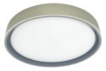 LED STROPNA SVJETILJKA LEAH PVC D400 24W 1440 lm 3000-6500K IP20 GREY+CHAMPAGNE