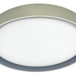 LED STROPNA SVJETILJKA LEAH PVC D400 24W 1440 lm 3000-6500K IP20 GREY+CHAMPAGNE