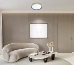LED STROPNA SVJETILJKA LEAH PVC D400 24W 1440 lm 3000-6500K IP20 GREY+CHAMPAGNE - Slika 2
