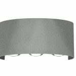 LED VANJSKA SVJETILJKA LENS 6W IP54 400lm 4000K STONE GREY