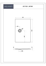 ACTIVE L 90180 TUŠ KADA 900x1800 mm - Slika 2