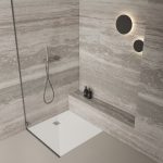 BOLD S BIJELA 90 KV MINERALSOLID TUŠ KADA 900x900x30 mm - Slika 2