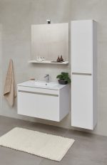 IVA 70 OGLEDALO S LED RASVJETOM BIJELI SJAJ - Slika 2