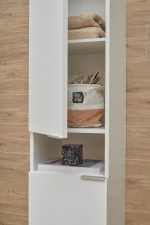 ANA VOV BOČNI KUPAONSKI ORMARIĆ BIJELI SJAJ - Slika 3