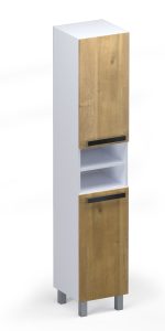 SARA 2V2O BOČNI KUPAONSKI ORMARIĆ HRAST AUTHENTIC