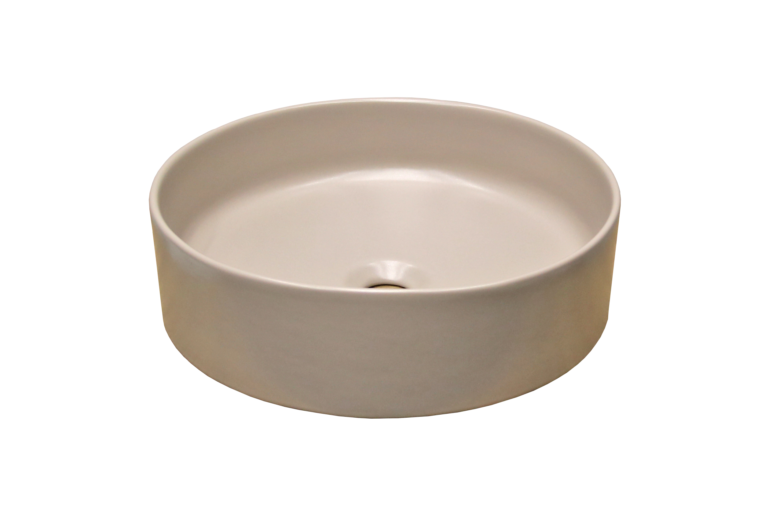 16189-1-2.jpg DESTINY NADGRADNI KERAMIČKI UMIVAONIK TAUPE D420x120 mm - Slika 1