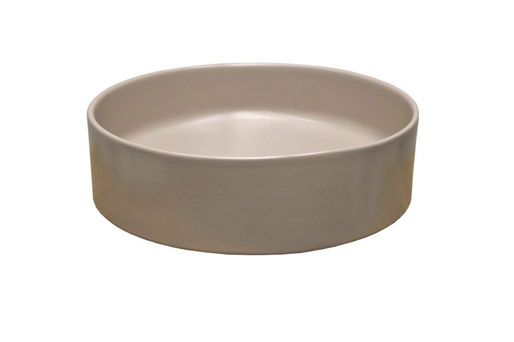 DESTINY NADGRADNI KERAMIČKI UMIVAONIK TAUPE D420x120 mm - Slika 2