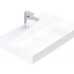 OLIVIA UGRADBENI KERAMIČKI UMIVAONIK BIJELI 700x455x100 mm