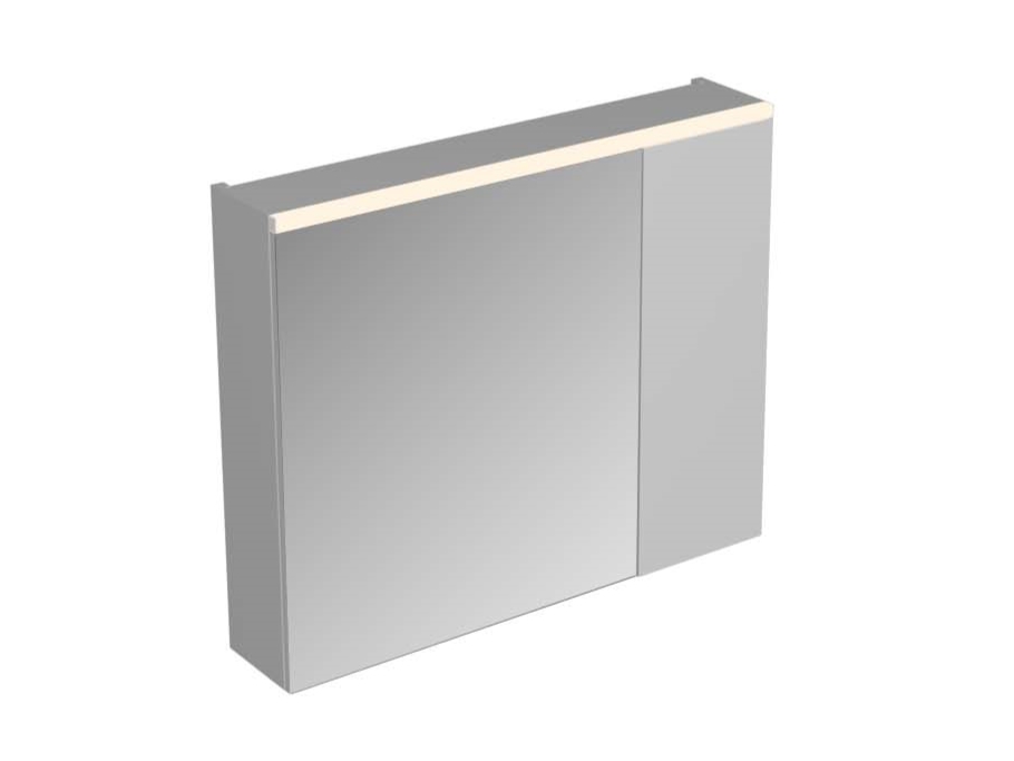 16470-1.jpg SHARP 85 GORNJI KUPAONSKI ORMARIĆ BIJELI SJAJ - Slika 1