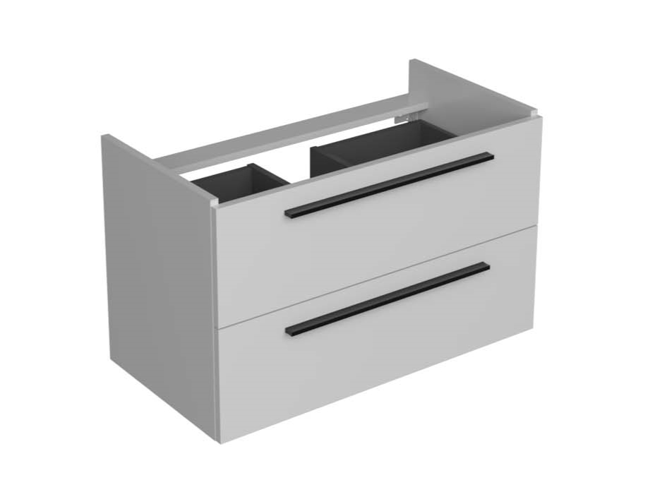 16472-1.jpg SHARP 85 DONJI KUPAONSKI ORMARIĆ BIJELI SJAJ CRNA RUČKICA - Slika 1