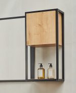 RIDDLE NEW BOČNI KUPAONSKI ORMARIĆ HRAST AUTHENTIC - Slika 2