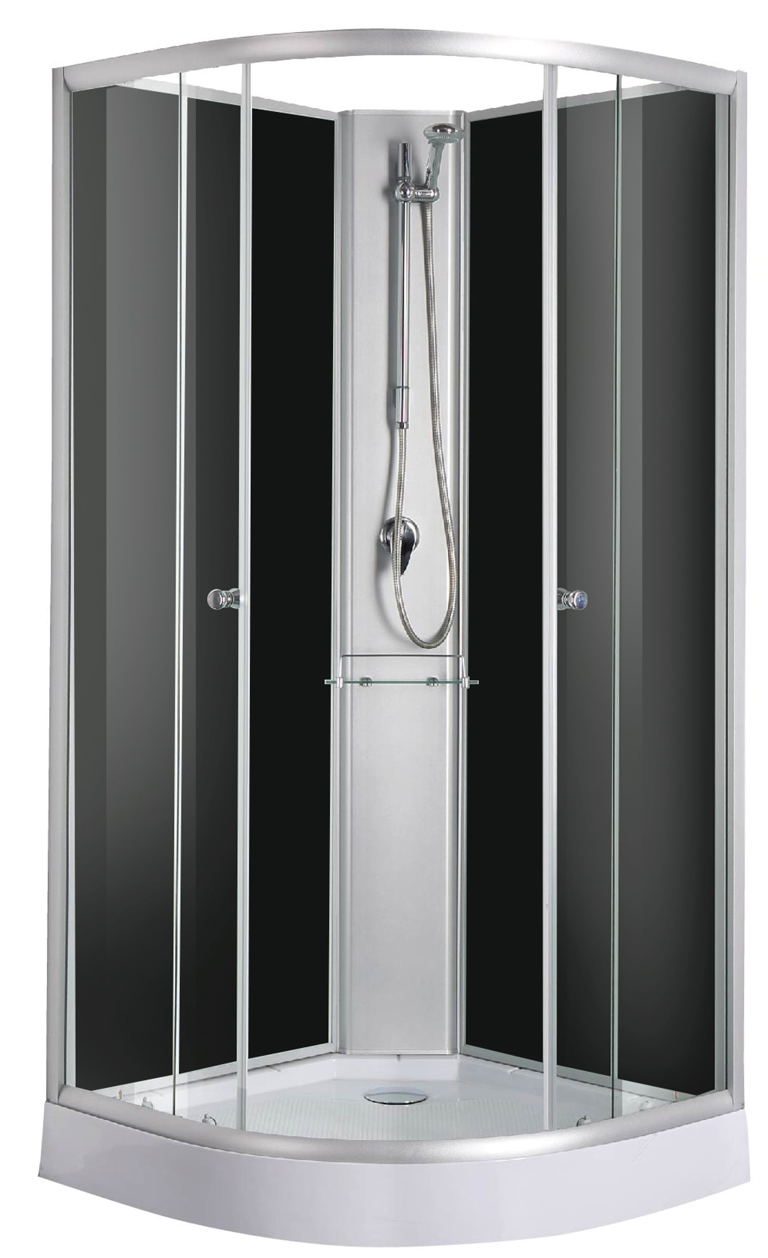 16852-1.jpg EVA 90 POLUKRUŽNA TUŠ KABINA 90x90x205 cm - Slika 1