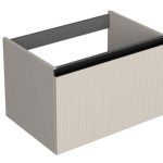 MIRAGE 70 DONJI KUPAONSKI ORMARIĆ KAŠMIR CRNA RUČKICA