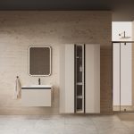 MIRAGE 70 DONJI KUPAONSKI ORMARIĆ KAŠMIR CRNA RUČKICA - Slika 2