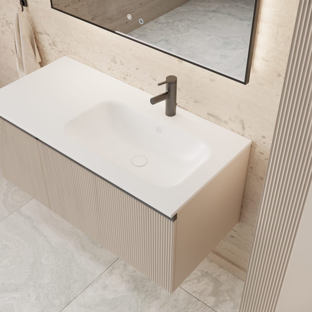 MIRAGE 100 DONJI KUPAONSKI ORMARIĆ KAŠMIR CRNA RUČKICA - Slika 5