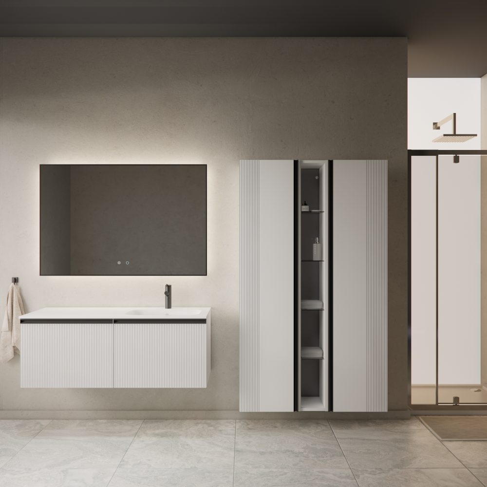 MIRAGE 170 POLIČAR BIJELI MAT - Slika 2