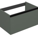 MIRAGE 80 DONJI KUPAONSKI ORMARIĆ ZELENA MAT CRNA RUČKICA