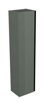 MIRAGE 170 BOČNI KUPAONSKI ORMARIĆ ZELENA MAT CRNA RUČKICA