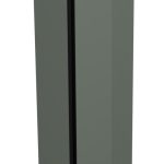 MIRAGE 170 BOČNI PREKLOPNI KUPAONSKI ORMARIĆ ZELENA MAT CRNA RUČKICA