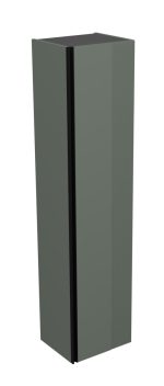 MIRAGE 170 BOČNI PREKLOPNI KUPAONSKI ORMARIĆ ZELENA MAT CRNA RUČKICA