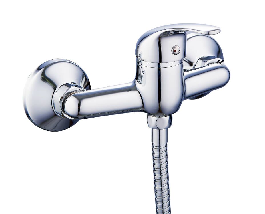 17204-1-2.jpg SIMPLE ZIDNA MIJEŠALICA ZA TUŠ S TUŠEM I DRŽAČEM - Slika 1