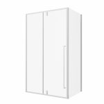 TK MALAGA 80120 CHROME PRAVOKUTNA TUŠ KABINA 80X120X195 cm