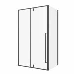 TK MALAGA 90120 BLACK PRAVOKUTNA TUŠ KABINA 90X120X195 cm