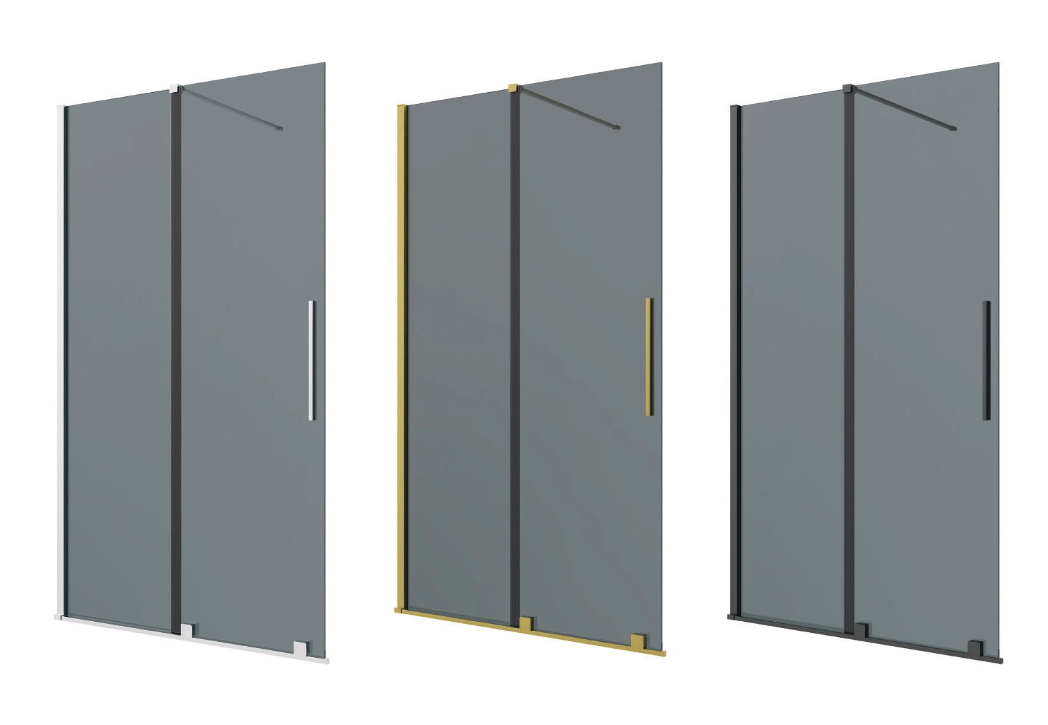 17246-1-1.jpg TUŠ STAKLO ZA VETRO SLIDE BLACK 120 120X195 cm - Slika 1