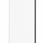 S PARLA SIDE 80 BLACK 80X195 cm STAKLENA STRANICA