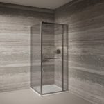 TK ROTA 80120 CHROME TUŠ KABINA 80x120x200cm